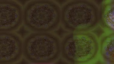 Renkli unsurlarla hareketli arka plan görüntüleri. Çiçekler. Eski model. Bayrak tarzı. Video kaydı. Şablon. Döngü. Kusursuz.. 