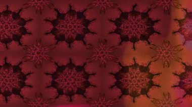 Renkli unsurlarla hareketli arka plan görüntüleri. Çiçekler. Eski model. Bayrak tarzı. Video kaydı. Şablon. Döngü. Kusursuz.. 