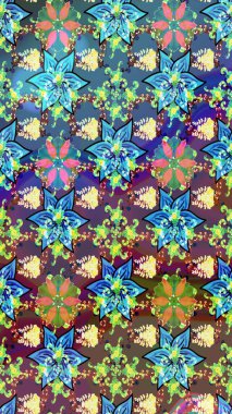 Güzel kumaş deseni. Güzel suluboya çiçek buketi pürüzsüz desen.