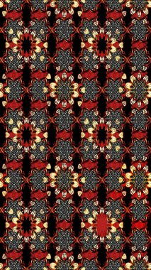 Çiçekli çiçek deseni, suluboya. Raster deseni. Küçük çiçekte güzel bir çiçek deseni..