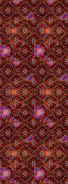 Düz Çiçek Elementleri Tasarımı. Renkli Bahar Teması eskiz kalıbı. Raster illüstrasyonu. Çiçekli çiçek deseni, suluboya. Kahverengi ve kırmızı renkte çiçekler.