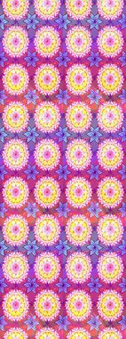 Pembe ve nötr renklerde çiçekler. El çizimi çiçekli, soyut, pürüzsüz desen. Raster illüstrasyonu.