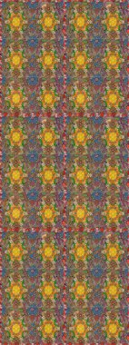 Raster çiçekleri klasik tarzda çizilmiş. Çiçekli yumuşak bir eskiz şekli. Raster illüstrasyonu. Kahverengi ve bej renklerde bahar çiçekleri.