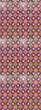 Raster desen. Fantezi kumaş deseni. Çiçekler, suluboya ile sorunsuz çiçek desenli.