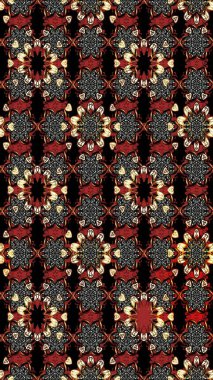 Çiçekli bahar çiçekleri. Küçük çiçekte güzel bir desen. Küçük renkli çiçekler. Moda baskıları için zarif bir şablon. Motley illüstrasyonu.