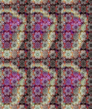 Raster illüstrasyonundaki çiçek desenli çizim. Tarafsız ve siyah renklerde. Raster illüstrasyonu. Güzel kumaş deseni.