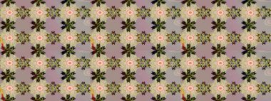 Çiçeğin suluboya çizimlerinin mükemmel deseni. Dekorasyon ve tasarım için güzel bir desen. Eski model. Moda baskısı. Raster illüstrasyonu. Suluboya kusursuz desen.