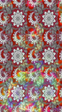 Üzerinde gri ve nötr renkte çiçekler olan çiçek deseni çiz. Suluboya tarzında gri ve nötr renkte çiçekler.