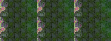 Nazikçe, güzel çiçek arkaplanı. Çiçekli karalama şeklinde Raster çiçek deseni. Yeşil ve gri renkte çiçekler.