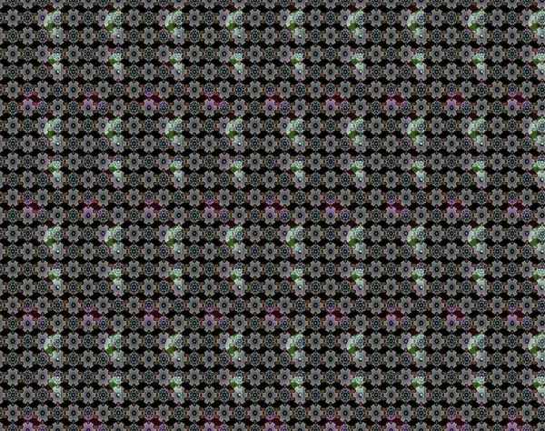 Çiçekli eskiz çizimi. Renkli Yaz Temalı eskiz kalıbı. Siyah ve gri renkli çiçekler. Düz Çiçek Elementleri Tasarımı.