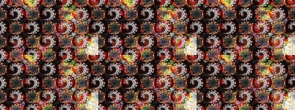 Tekrarlayan çiçek arkaplanı, zarif siyah ve gri çiçek duvar kağıdı. Siyah ve gri renkler üzerine çiçek desenli çizimler, el yapımı papatyalar, papatyalar..