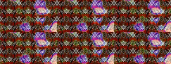 Dallı bahar çiçekleri ile desen, kahverengi ve gri renkler ile çiçek silueti. Raster deseni.