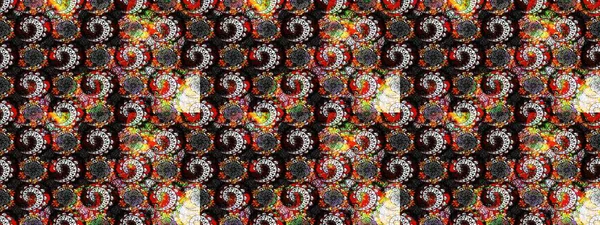 Tekrarlayan çiçek arkaplanı, zarif siyah ve gri çiçek duvar kağıdı. Siyah ve gri renkler üzerine çiçek desenli çizimler, el yapımı papatyalar, papatyalar..