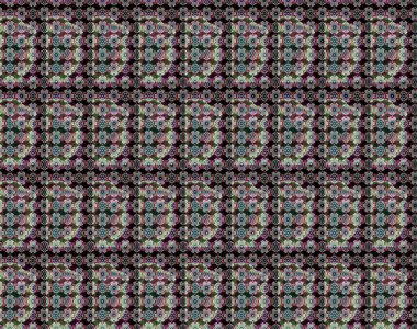 Kıvırcık, parlak örgü. Çiçek çelengi. Güzel, parlak, pürüzsüz kumaş, tuval. Raster illüstrasyonu. Eski moda arka plan. Desen, çizim, çiçek sınırı..