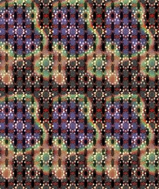 Küçük çiçekli basit bir çiçek çizimi. Kahverengi ve siyah renkli şirin çiçekler. Moda baskısı, albüm, ambalaj kağıdı ve duvar kağıdı için zarif dekoratif süslemeler. Raster illüstrasyonu.