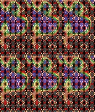 Raster çiçek desenli çiçek deseni, yapraklar, dekoratif elementler, sıçrama, lekeler, el çizimi kontur çizgileri ve Doodle çizim stili, grafik raster çizim çizimi.