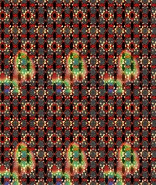 Çizim çiçek deseni duvar kağıdı, web sitesi arka planı, ambalaj kağıdı, davetiye, broşür, afiş veya web sitesi için kullanılabilir. El çizimi Raster çizimi. Parlak elementlerin.