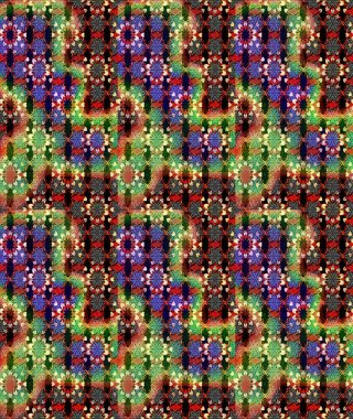 Çiçek deseni. Flower eskiz arka planı. Şatafatlı bahar bahçesi dokusu. Raster illüstrasyonu.