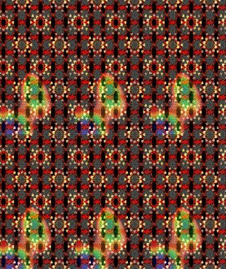 Güzel suluboya yaz çiçekleri deseni..