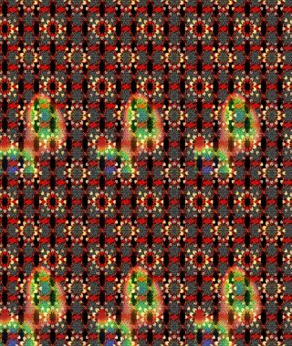 Çiçekli eskiz çizimi. Siyah ve kırmızı renkte çiçekler. Renkli Yaz Temalı eskiz kalıbı. Düz Çiçek Elementleri Tasarımı.