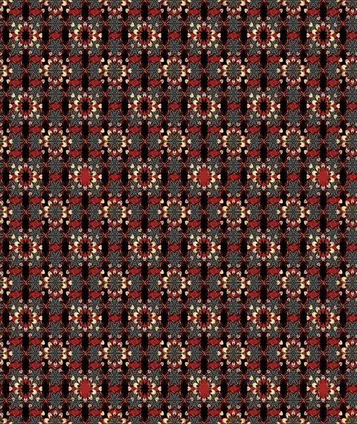 Sevimli çiçek raster deseni. Modaya uygun kumaş deseni. Renkli Yaz Temalı eskiz kalıbı. Düz Çiçek Elementleri Tasarımı.