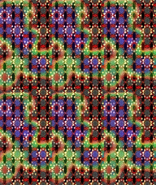 Taslak dekoratif arka plan, çiçek mandala. Çiçek. Raster illüstrasyonu. Siyah ve kahverengi renklerde.