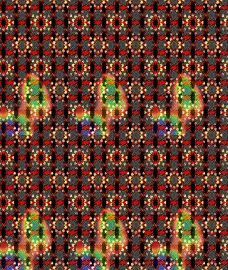 Güzel suluboya yaz çiçekleri deseni..