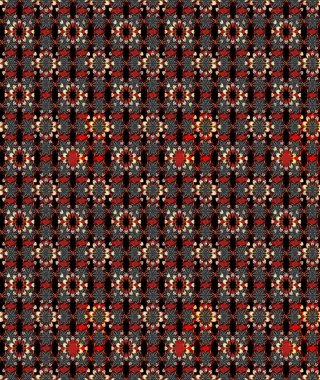 Doodle çiçekler ve dalları, otlar ve çiçekler. Elle çizilmiş. Raster resim. Güzel kumaş deseni.