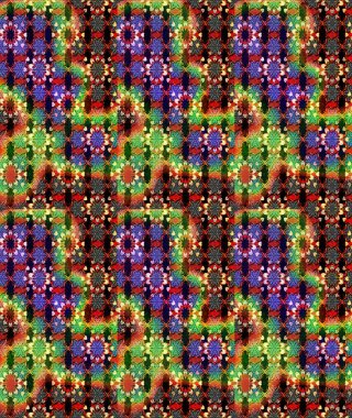 Çiçek deseni. Flower eskiz arka planı. Şatafatlı bahar bahçesi dokusu. Raster illüstrasyonu.