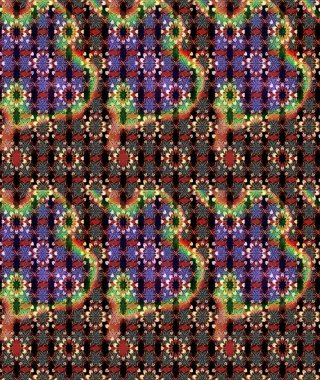 Sevimli çiçek raster deseni. Siyah ve kahverengi renkte çiçekler. Renkli Yaz Temalı eskiz kalıbı. Düz Çiçek Elementleri Tasarımı.