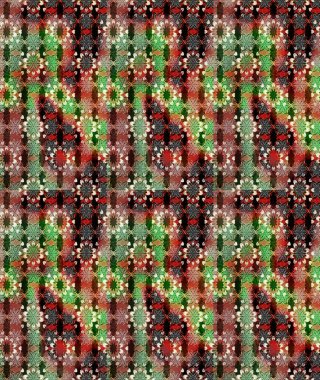 Parlak renkli çiçekleri olan ve kahverengi ve yeşil renkli yaprakları olan harika bir çiçek deseni. Moda baskıları için zarif bir şablon. Modern çiçek arkaplanı. Halk stili.