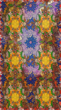 Çiçekli tebrik kartı. Raster illüstrasyonu. Doğum günü kartı ya da düğün davetiyesi. Kahverengi ve nötr renklerde. Suluboya çiçek buketi. Çiçek arka planı.