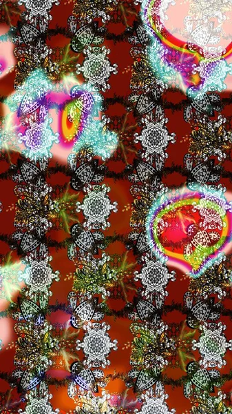 Raster kına dövme tarzı. Hint çiçek desenli madalyon desen. Etnik Mandala süsleme. Tekstil, tebrik kartı, boyama kitabı, telefon durumda yazdırma için kullanılabilir.