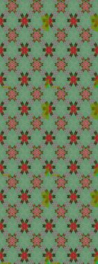 Repeating floral backdrop, Elegant green and gray flowers wallpaper. Flower pattern seamless on green and gray colors, hand-drawn chamomiles, daisies.