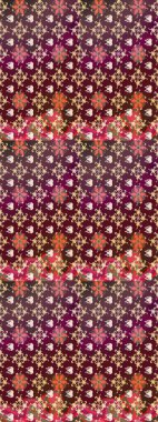 Kızılderili desenli desenli desenli şal deseni. Raster Henna dövme stili. Tekstil, tebrik kartı, boyama kitabı, telefon kılıfı baskısı için kullanılabilir. Etnik Mandala süsü.