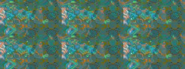 Küçük bir çiçekte eskiz deseni. Güzel kumaş deseni. Hoş bir çiçek geçmişi var. Raster illüstrasyonu.