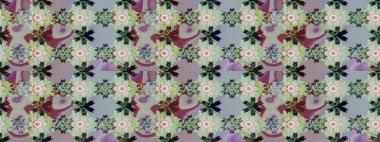 Renkli Yaz Temalı eskiz kalıbı. Düz Çiçek Elementleri Tasarımı. Gri ve nötr renkte çiçekler. Raster illüstrasyonunda çiçek deseni çizimi.