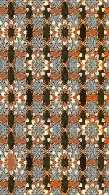 Doodle tarzı. Kahverengi ve gri renkli çiçekler. Elle çizilmiş sonbahar çiçeği deseni. Renkli kahverengi ve gri çizim kalıpları. Tekstil ve kapak tasarımı için mükemmel.