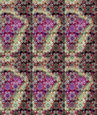 Raster. Renkli Bahar Teması eskiz kalıbı. Düz Çiçek Elementleri Tasarımı.