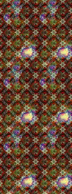 Hediye ambalaj kağıdı, tebrik kartları, posterler ve pankart tasarımı. Raster düz çiçek çizim deseni. Kahverengi ve gri renkte çiçekler.