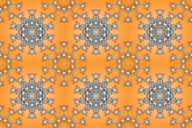 Nazik, narin çiçek arkaplanı. Çiçekli karalama şeklinde Raster çiçek deseni. Hoş renklerde çiçekler.