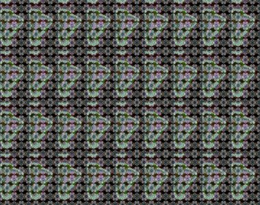 Ultraviyole kumaş deseni. Organik motif arka planı. Çizim kalıbı. Raster illüstrasyonu.