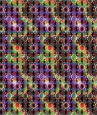 Raster Illustrasyon 'daki Çiçek Deseni' nin son moda çizimi. Kahverengi ve siyah renkli çiçekler. Renkli Yaz Temalı eskiz kalıbı. Düz Çiçek Elementleri Tasarımı.