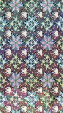 Soyut etnik raster kusursuz desen. Arkaplan dokusu, duvar kağıdı, çiçek teması, tarafsız ve gri renkler. Kabile sanatı boho baskısı, klasik çiçek arkaplanı.