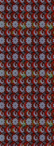 Kırmızı ve siyah renkte çiçekler. Küçük çiçekte sevimli çiçek deseni var..