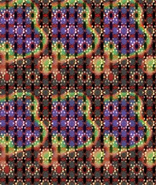 Botanik çizim kalıbı. Organik elementler. Suluboya etkisi. Raster deseni.