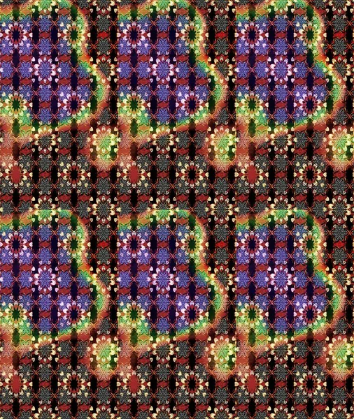 Botanik çizim kalıbı. Organik elementler. Suluboya etkisi. Raster deseni.