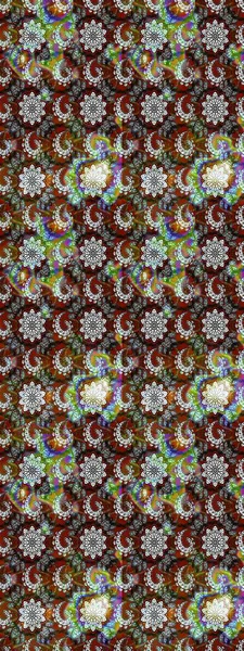 Küçük çiçekteki sevimli çiçek deseni. Tony 'nin kumaş kalıbını çiz. Modaya uygun kumaş deseni. Raster illüstrasyonu.