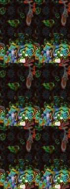 Elle çizilmiş çiçek desenli Raster çizimi. Tekstil, kumaş, ambalaj, hatıra defteri için hoş bir çiçek arkaplanı. Gri ve kahverengi arka planda. Çocuksu tasarım.