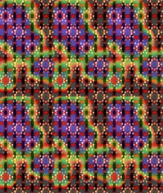 Raster düz çiçek çizim deseni. Hediye ambalaj kağıdı, tebrik kartları, posterler ve pankart tasarımı. Siyah ve kırmızı renkte çiçekler.